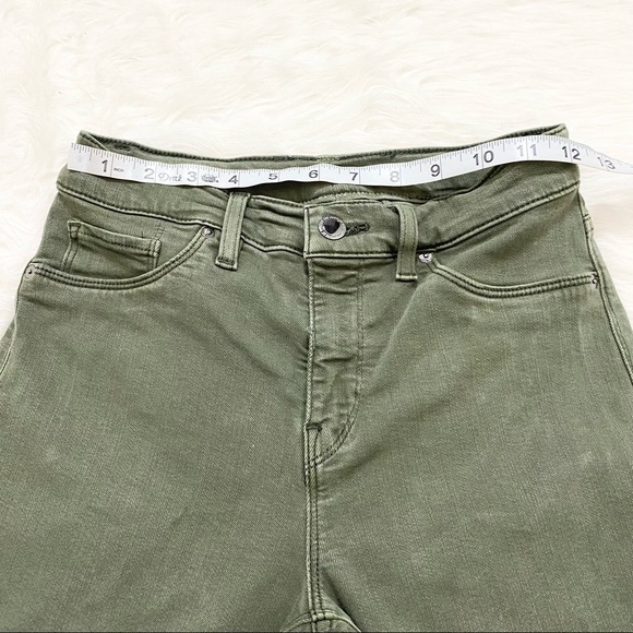 HUDSON LOS ANGELES Olive Green Skinny Jeans - Picture 4 of 7